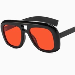 Innovative Black and Red Smart Glasses